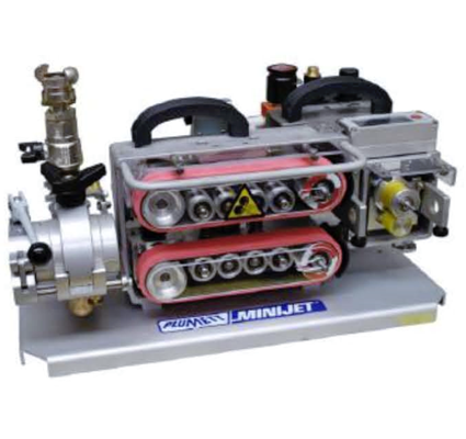 AV-MINIJET driven jetting machine